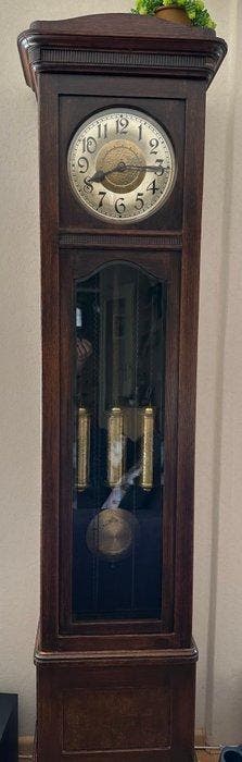 horloge de parquet - Kienzle Jugendstil - Chêne - 1930-1940