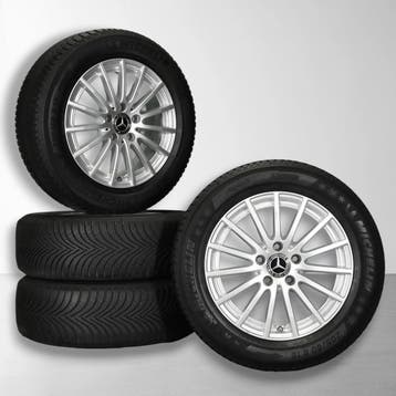 Mercedes C klasse W205 Multispaaks 16 inch originele velgen, Ophalen of Verzenden, Gebruikt