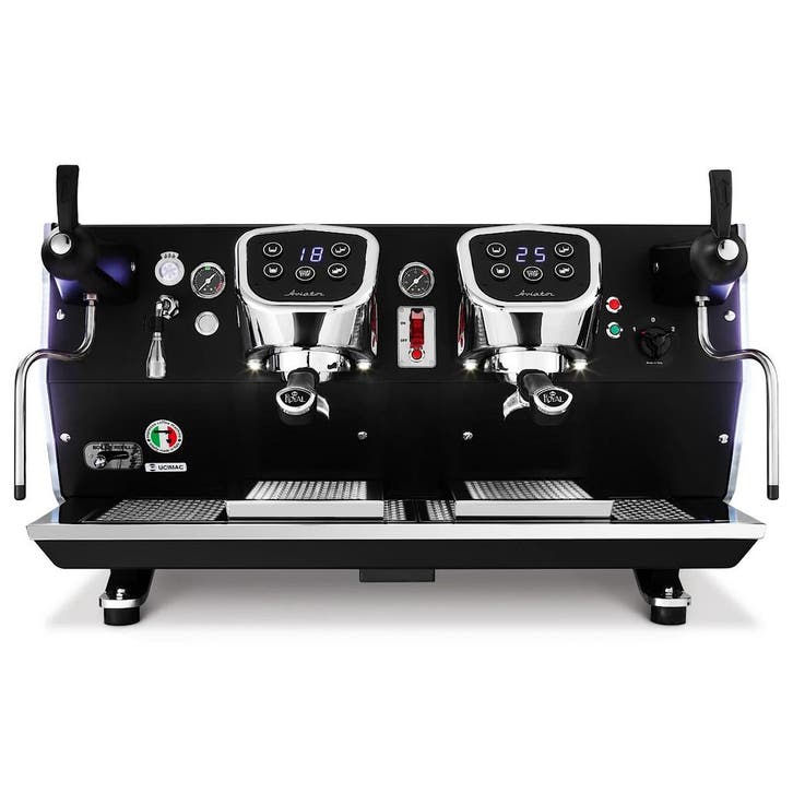 Espressomachine | AVIATOR | Zwart | Automatisch | 2 Groepen, Articles professionnels, Horeca | Équipement de cuisine, Envoi
