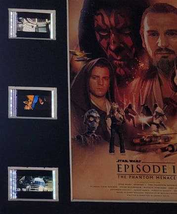 Star Wars Episode I: The Phantom Menace - Framed Film Cell, Nieuw