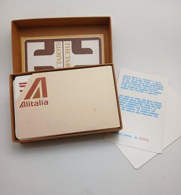 novak - Cartes de tarot - Tarocchi D’Arte Alitalia (1973) di