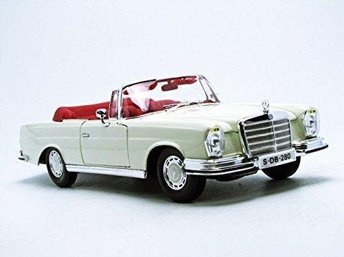 Maisto 1:18 - Model cabriolet - Mercedes-Benz 280SE 1967 -, Hobby en Vrije tijd, Modelauto's | 1:5 tot 1:12