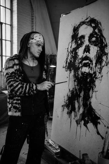 D. Witschkanow -  „Abstract Shattered Silence  I
