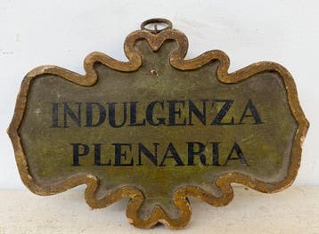 Italiaanse school (XVIII) - Tabella ecclesiastica per, Antiek en Kunst