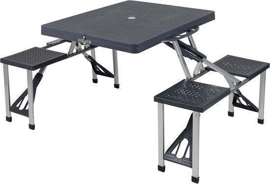 2dekans | Bo-Camp - Picknicktafel - Basic - Inklapbaar, Tuin en Terras, Tuintafels, Ophalen of Verzenden