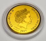 Îles Salomon. 10 Dollars 2018 Gold Single Pond 1/100oz
