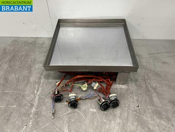 RVS Mareno Drop-in Spiegelbakplaat Grillplaat Bakplaat, Ophalen of Verzenden, Nieuw in verpakking