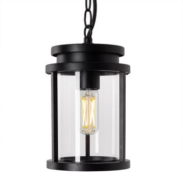 Strak & modern Buiten Hanglamp Zwart Sydney Aan Ketting, Verzenden, Nieuw