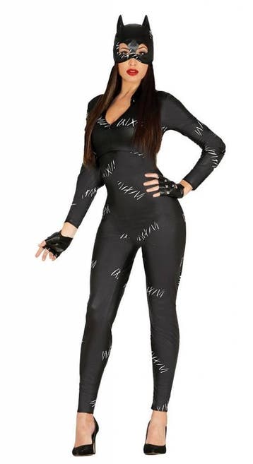 Superheld Kostuum Kat Dames, Kleding | Dames, Verzenden, Nieuw