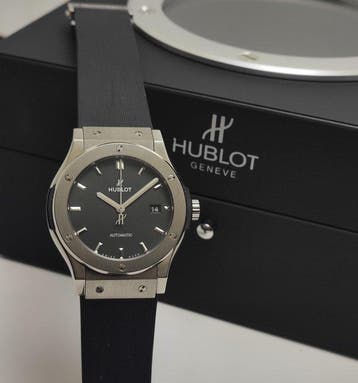 Hublot - Classic Fusion Titanium - 542.NX.1171.LR - Heren -, Nieuw