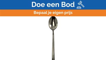Bieden: Calderoni Allure Stainless Steel Marine Table Spoon, Ophalen of Verzenden, Nieuw