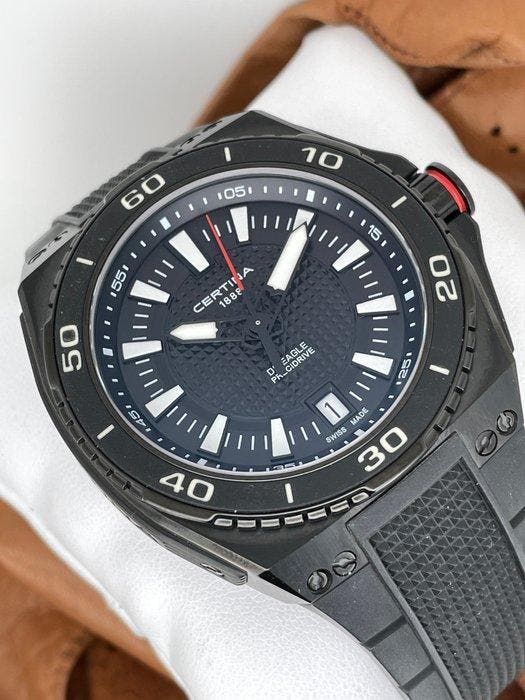 Certina - DS Eagle Precidrive - C023.710.17.051.00 - Homme -, Handtassen en Accessoires, Horloges | Heren