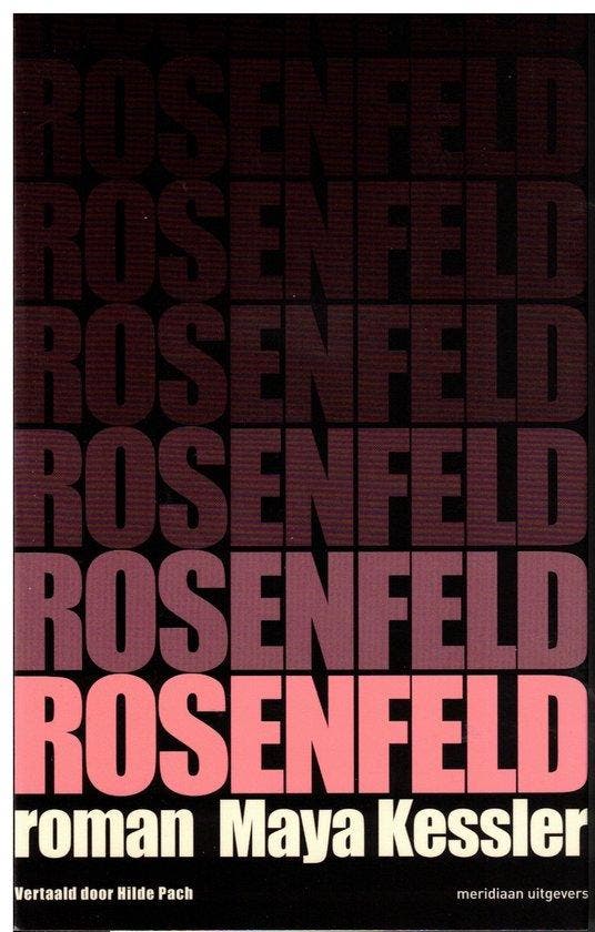 Rosenfeld 9789493305441 Maya Kessler, Livres, Littérature, Envoi