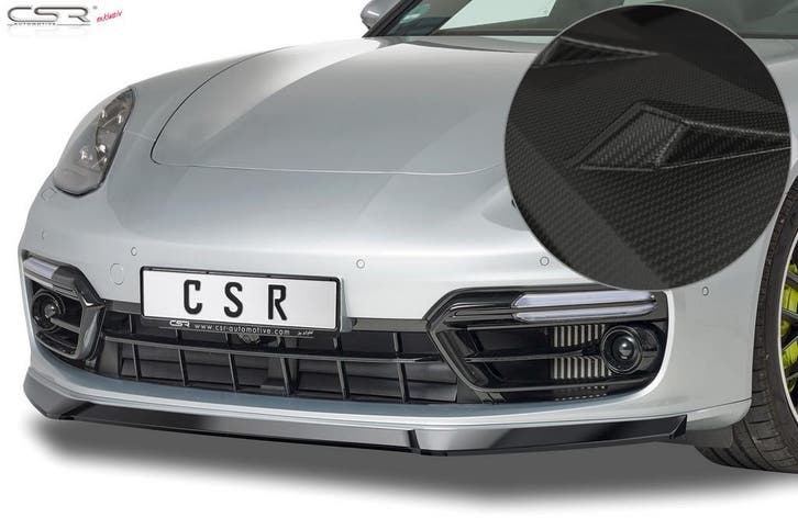 Cup spoilerlip met ABE voor Porsche Panamera 2 CSL336-M, Autos : Pièces & Accessoires, Carrosserie & Tôlerie, Envoi
