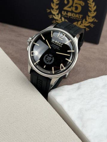 U-Boat - Darkmoon Capsoil 25th Anniversary Left Hook - 2027, Handtassen en Accessoires, Horloges | Heren, Nieuw