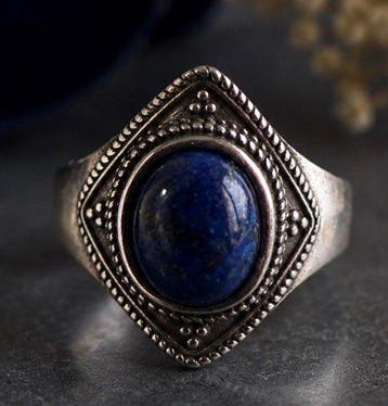 Bague vintage Templarium Francs-maçons en argent sterling, Verzamelen, Militaria | Algemeen