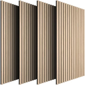 tectake Akoestische panelen Sonic Wall houtlook - licht eike, Verzenden, Nieuw