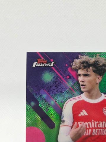 2025/26 Topps Topps Finest Max Dowman 19/75 Carte Rookie,