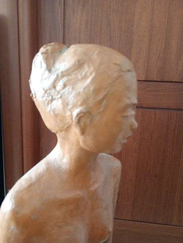 Beeld, Venere - 70 cm - Klei, Keramiek, Emaille