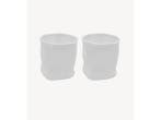 Veiling - ZOHA keramische mokken Diamond wit 2 stuks 290 ml, Huis en Inrichting, Keuken | Servies, Nieuw