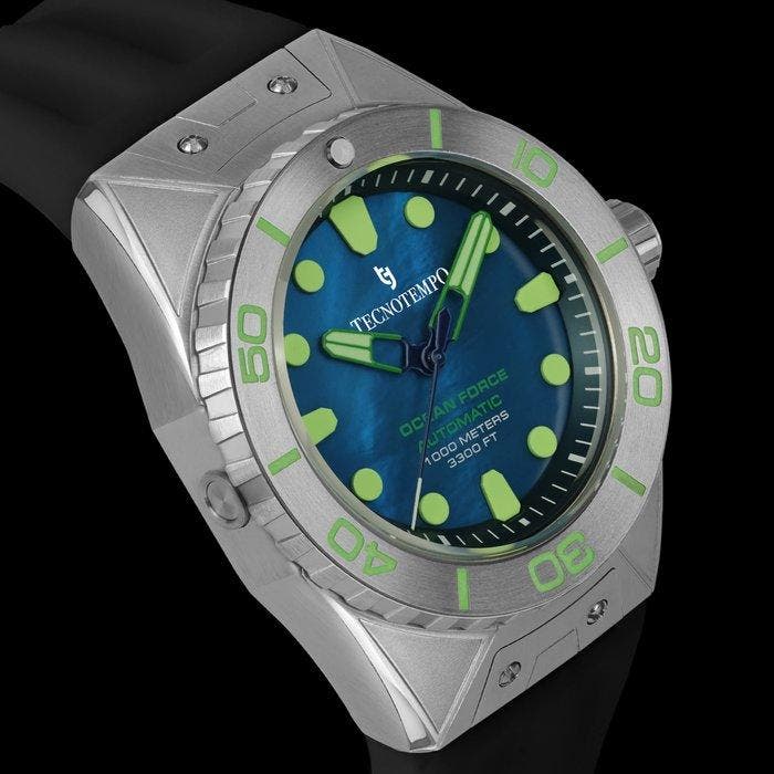 Tecnotempo - Divers 1000M Ocean Force - Automatic -, Handtassen en Accessoires, Horloges | Heren