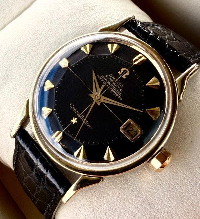 Omega - Constellation Chronometre Pie Pan - Zonder, Handtassen en Accessoires, Horloges | Heren