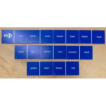 Taaldomino Meervoud Blauw 2, Boeken, Verzenden, Nieuw
