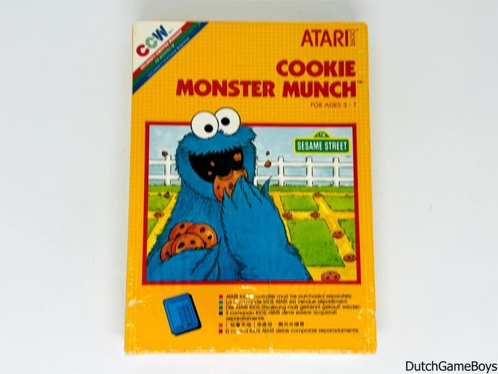 Atari 2600 - CCW - Cookie Monster Munch - New & Sealed, Games en Spelcomputers, Spelcomputers | Atari, Gebruikt, Verzenden