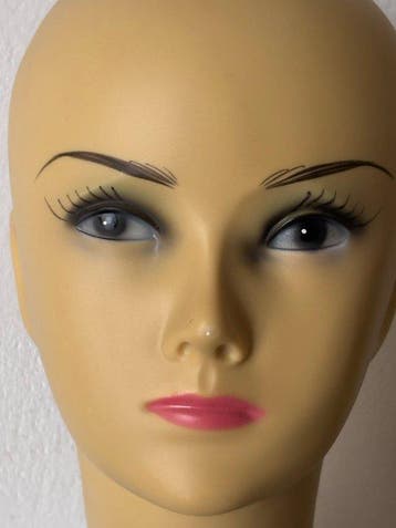 Mannequin - Vintage Female Mannequin Head from an Italian