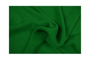 15 meter chiffon stof - groen, Verzenden, 120 cm of meer, Polyester, Groen
