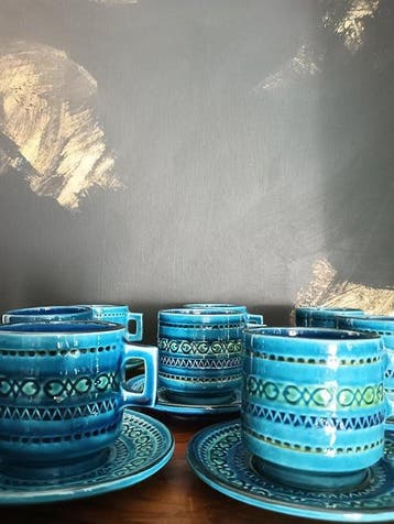 Rimini Blu Homage - Koffieservies - Aardewerk - Bassano