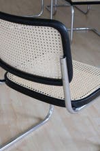 Thonet - Chaise de salle à manger (4) - Rotin, Métal -, Antiek en Kunst