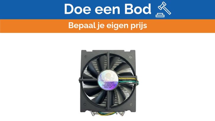 Bieden: Intel A15455-001 CPU Cooler Heatsink Fan, Watersport en Boten, Navigatiemiddelen en Scheepselektronica, Ophalen of Verzenden