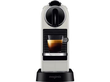 Magimix Nespresso CitiZ M195 - Koffiemachine - 19 bar - Wit, Verzenden, Zo goed als nieuw