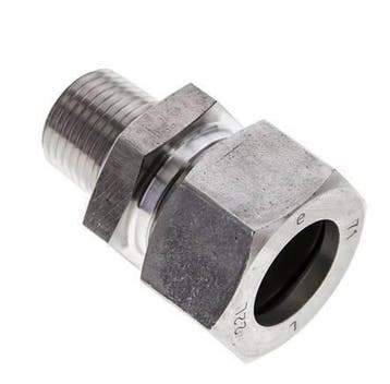 1/2 NPT mâle x 22L Anneau de coupe droit en acier, Verzenden, Nieuw