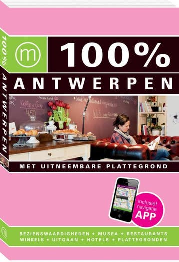 100% Antwerpen / 100% stedengidsen 9789057676468, Verzenden, Zo goed als nieuw, Sabine Lefever