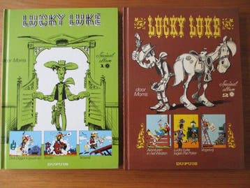 Lucky Luke 1 t/m 10 - Complete reeks bundelingen HC - 10, Boeken, Nieuw