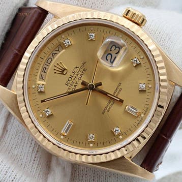 Rolex - Day-Date - Zonder minimumprijs - 18238 - Heren -, Nieuw
