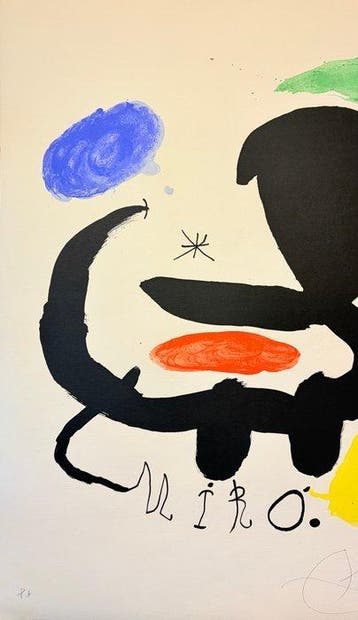Joan Miro (1893-1983) - Sala Pelaires
