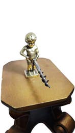 Tire-bouchon - Laiton - Cherub Corkscrew Bruxelles, Antiquités & Art