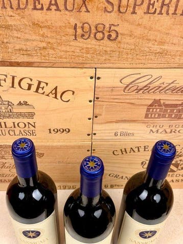 1994 , 1996, 1997 Tenuta San Guido Sassicaia - Bolgheri, Nieuw