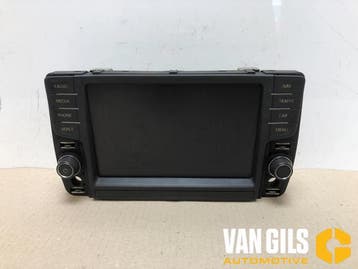Display Multi Media regelunit Volkswagen Tiguan O258544