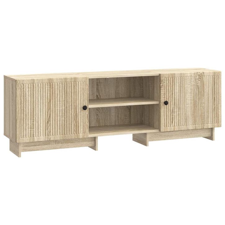 vidaXL TV Kast Sonoma Eik 150 x 31 x 50 cm Geconstrueerd, Huis en Inrichting, Kasten |Televisiemeubels, Nieuw, Verzenden