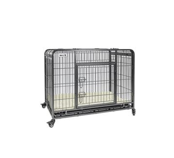 MaxxPet Hondenbench met Plaid - Verrijdbaar - 79x48x61cm, Ophalen of Verzenden, Nieuw