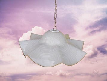 Lampe à suspendre - mouchoir - Verre - verre de Murano