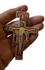 Kruisbeeld van San Damiano – Prachtige reproductie in, Antiek en Kunst