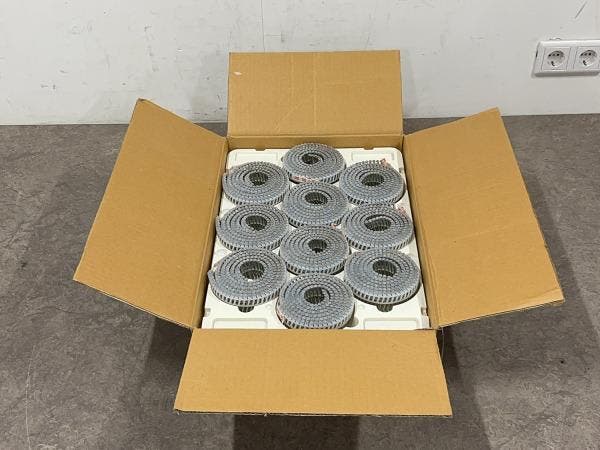 Veiling - Coilnagels 200 nagels 30-pack, Doe-het-zelf en Bouw, IJzerwaren en Bevestigingsmiddelen, Nieuw