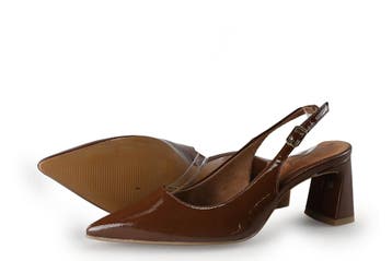 No Stress Slingbacks in maat 38 Bruin, Vêtements | Femmes, Verzenden