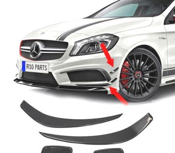 LAME PARE CHOCS LATÉRALE MERCEDES CLASSE A W176 AERO KIT LOO, Autos : Pièces & Accessoires, Verzenden