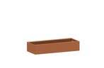 Cortenstaal plantenbak 200x80x40cm - Zonder bodem - HTDesign, 100 cm of meer, Nieuw, Metaal, Rechthoekig